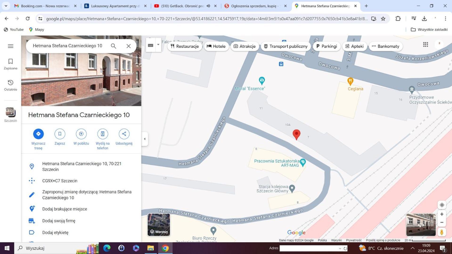 Luksusowy Apartament Przy Dworcu Stettino Esterno foto